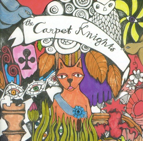 CD cover: colorful, psychedelic illustration with a cat and eyes.