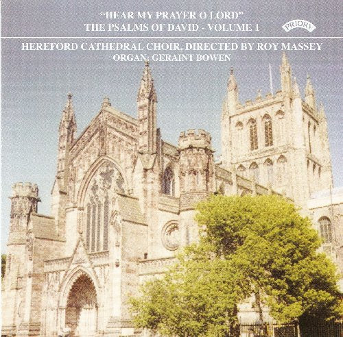 CD cover for "The Psalms of David Volume 1" featuring a cathedral.
