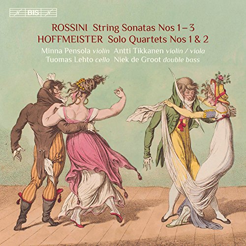 CD cover depicting four figures in 18th-century attire dancing.