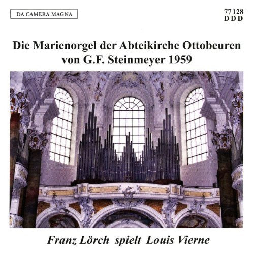 CD cover featuring a large pipe organ inside a baroque church.