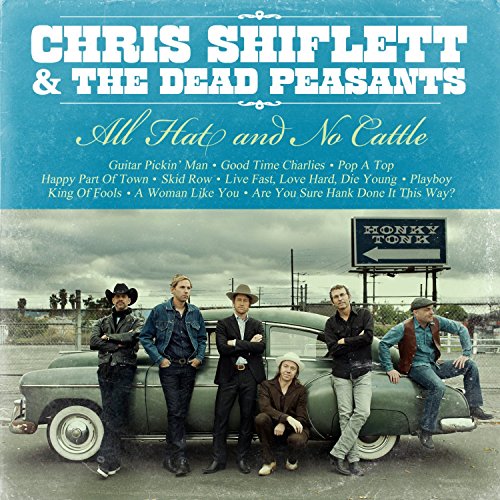 Album cover for Chris Shiflett & The Dead Peasants, featuring a band portrait.