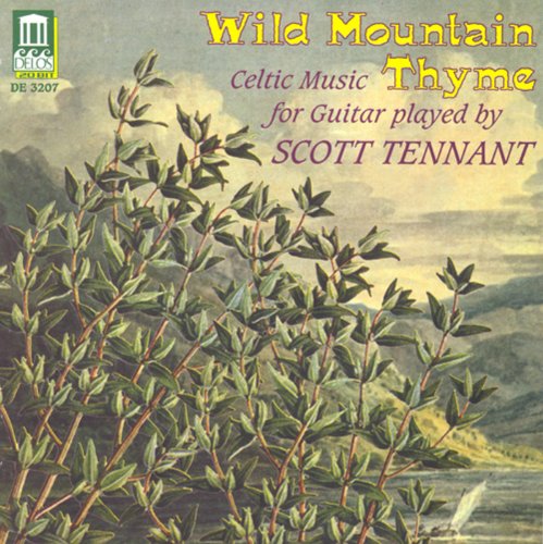 CD cover for Scott Tennant’s “Wild Mountain Thyme” with foliage imagery.