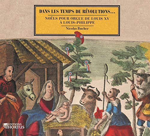 CD cover depicting a Nativity scene with figures and a decorated tree.
