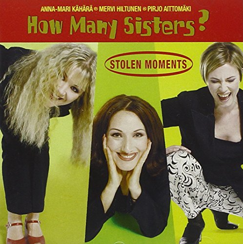 CD cover featuring three smiling women against a bright green background.