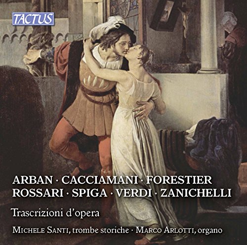 CD cover featuring a classical painting of a couple embracing.