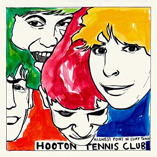 CD cover with illustrated faces in bold red, yellow, and blue.