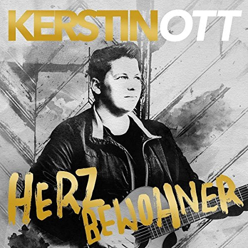 Kerstin Ott album cover, “Herzbewohner,” featuring a portrait of the artist.