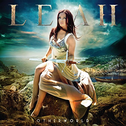 CD cover for Leah’s “Otherworld” featuring a woman with a sword.