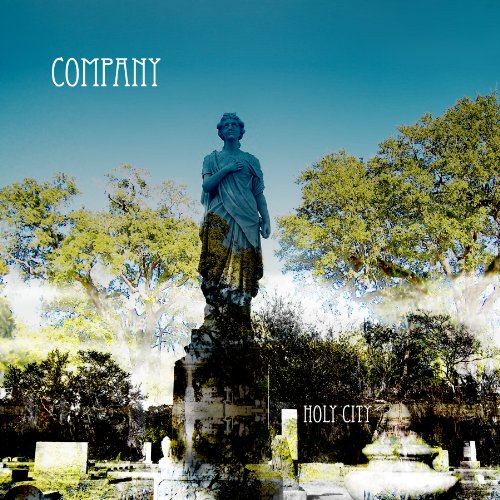 Vinyl record cover: statue in a cemetery with trees and sky.