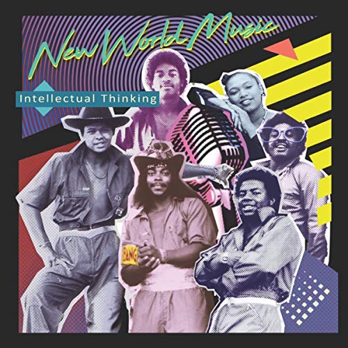 Vinyl cover art featuring a collage of six people against a colorful graphic background.