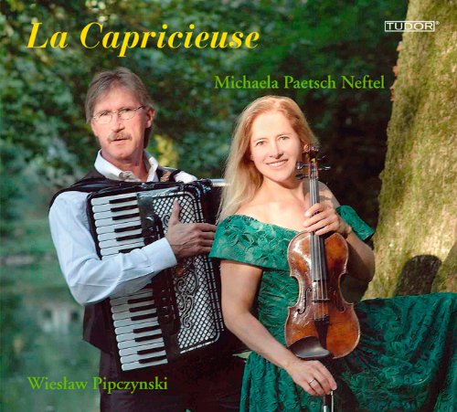 CD cover featuring a man with an accordion and a woman with a violin.