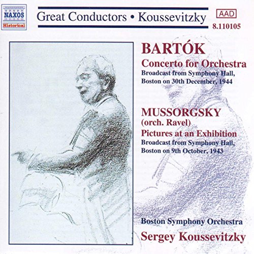 CD cover featuring a sketched portrait and composers Bartók and Mussorgsky.