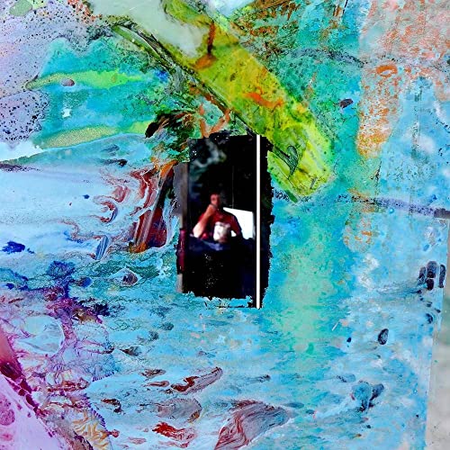 CD cover with abstract blue, green, and orange paint strokes.