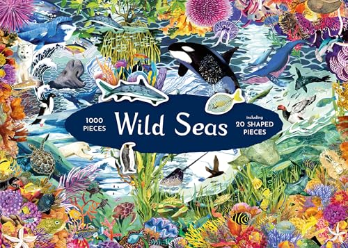 Wild Seas Jigsaw : Stories of nature's greatest comebacks: 1000 piece jigsaw with 20 shaped pieces