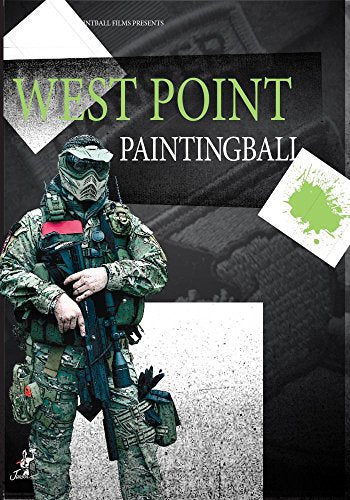 DVD cover for "West Point Paintball" featuring a paintball player.
