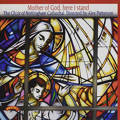 CD cover: stained glass depiction of Mary and baby Jesus.