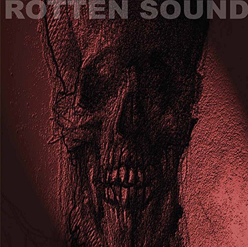 Rotten Sound album cover: a close-up, textured image of a skull.