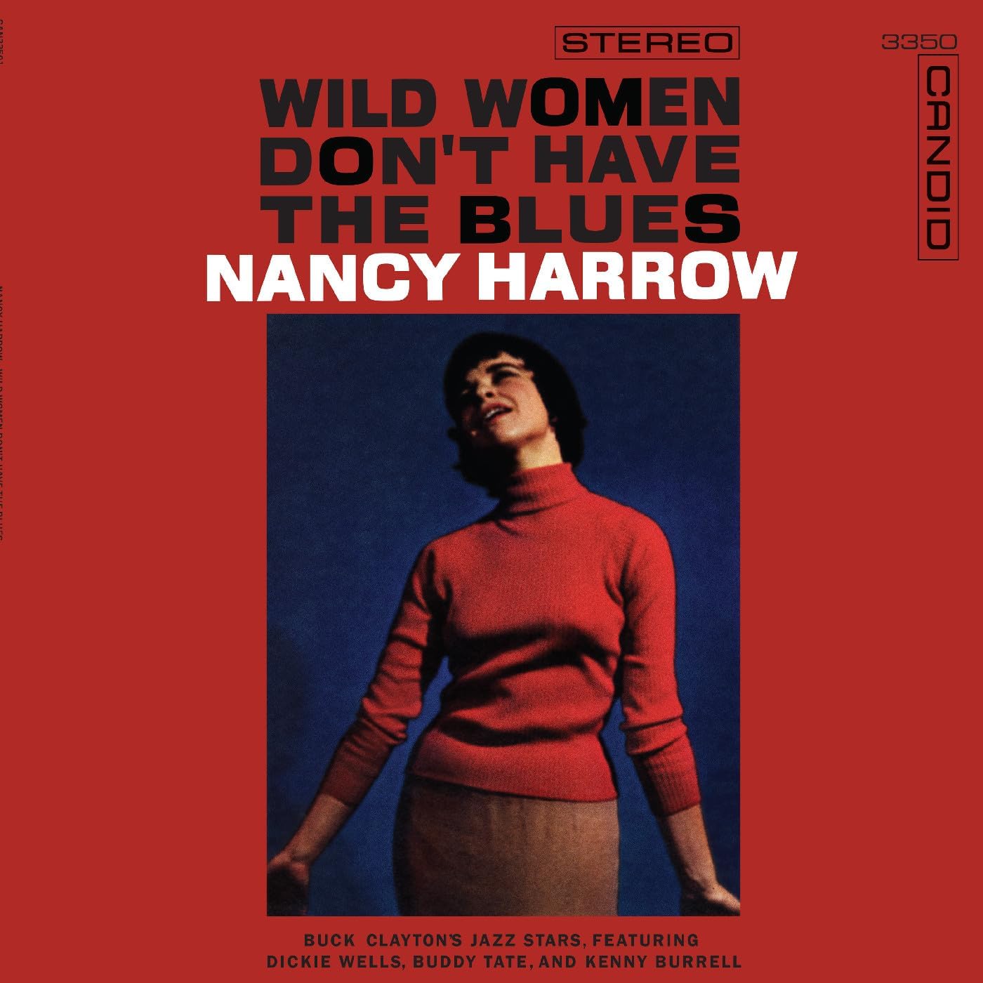 CD cover for Nancy Harrow’s “Wild Women Don’t Have The Blues” album.