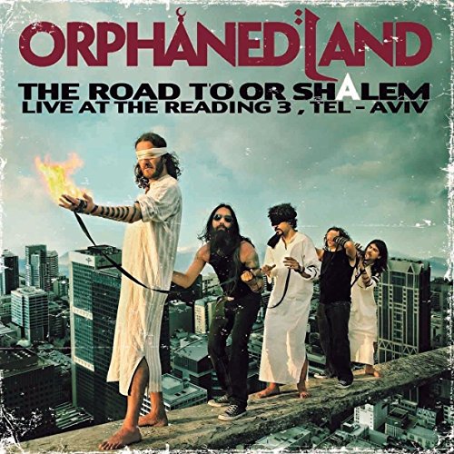 Album cover for Orphaned Land’s “The Road to Or Shalom” featuring five people.