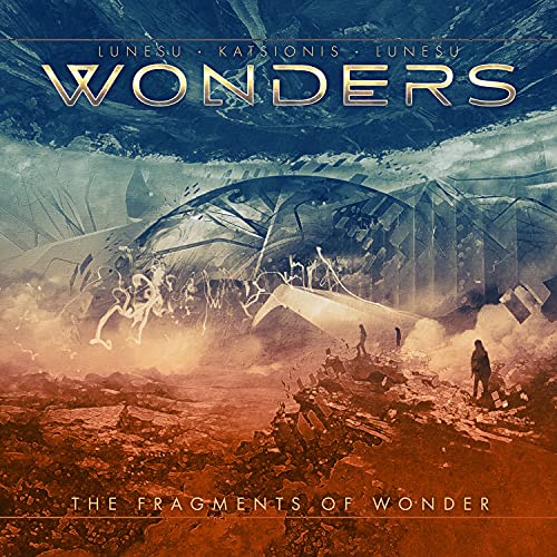 CD cover for "Wonders - The Fragments Of Wonder" with abstract, fractured imagery.
