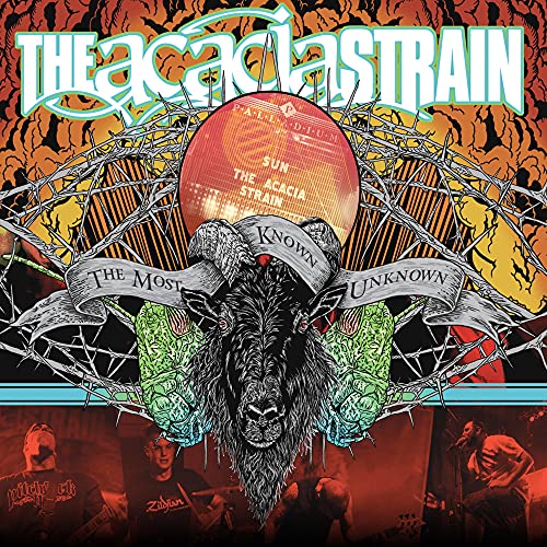 Album art featuring a goat head, barbed wire, and band name in stylized text.
