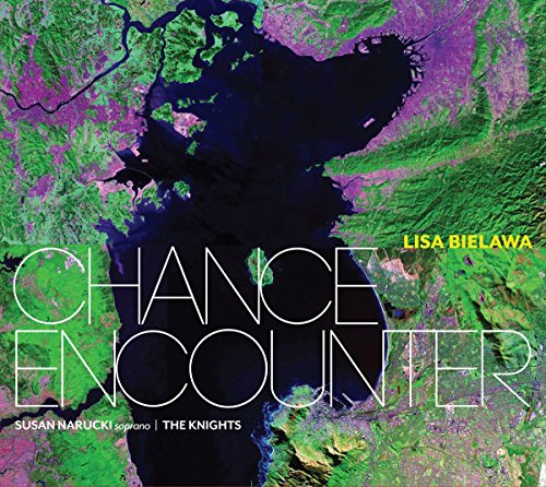 CD cover for "Chance Encounter" featuring aerial landscape and white text.