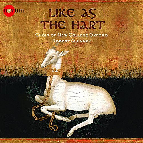 CD cover: reclining white stag against a textured gold and green background.