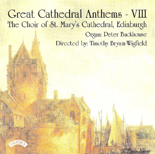 CD cover: Edinburgh cathedral illustration with text details.
