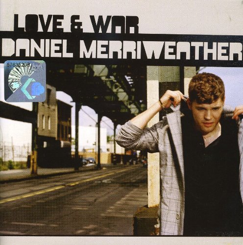 CD cover for Daniel Merriweather’s “Love & War” album, man posing outdoors.
