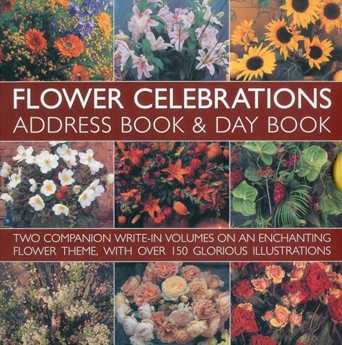 Flower Celebrations Address Book and Day Book Set