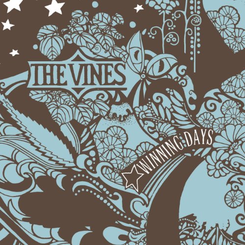 CD cover for The Vines’ “Winning Days” with ornate floral designs.