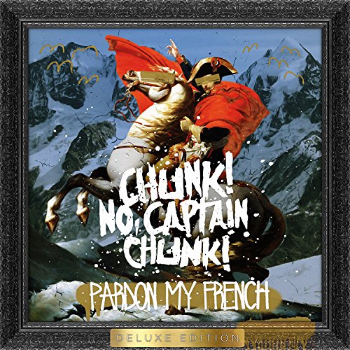 CD cover featuring a rider on a horse in mountains within an ornate frame.