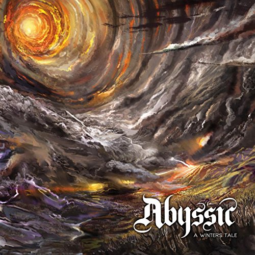Dramatic painted album cover with swirling clouds, sun, and snowy landscape.