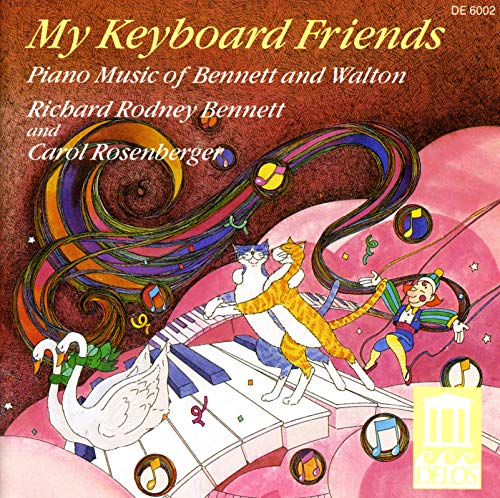 CD cover: colorful illustration of piano keys, cats, and whimsical figures.