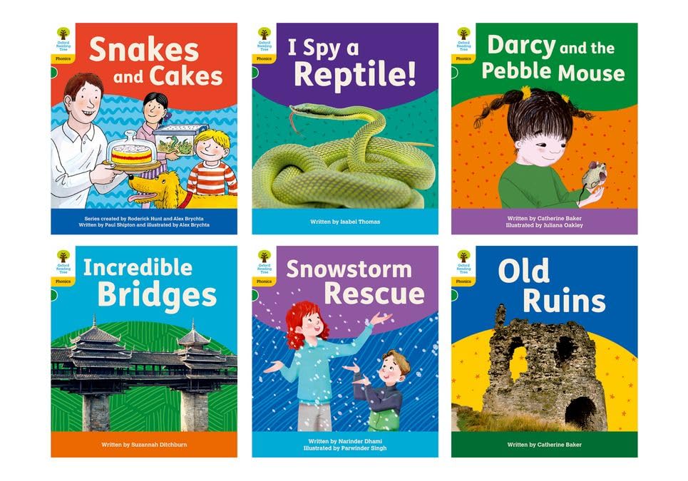 Oxford Reading Tree: Floppys Phonics Decoding Practice: Oxford Level 5: Mixed Pack of 6