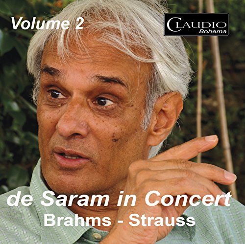 CD cover featuring Rohan De Saram, a violinist, with text details.