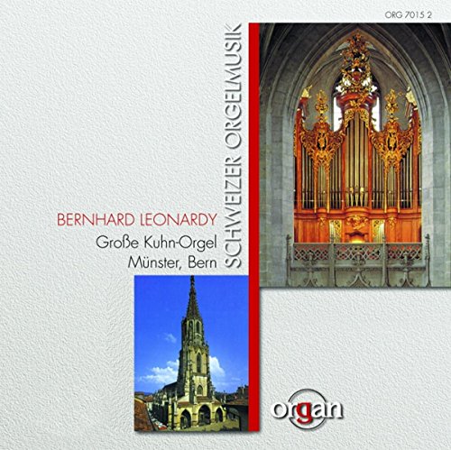 CD cover featuring a large ornate pipe organ and a church tower.