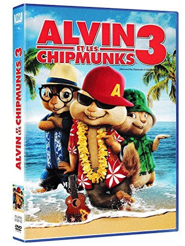 Blu-ray cover for "Alvin & The Chipmunks Chipwrecked" featuring the chipmunks.