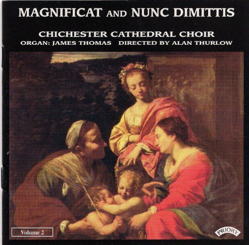 CD cover: "Magnificat and Nunc Dimittis Vol. 2" with religious artwork.