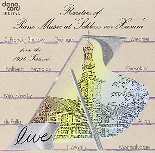 CD cover for César Franck piano rarities from the 1994 Husum Festival.