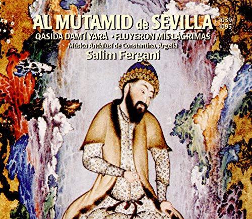 CD cover featuring a portrait of Al Mutamid of Seville, 1039-1095.