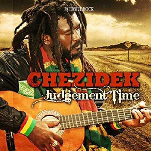 Chezidek album cover, man with dreadlocks playing an acoustic guitar.