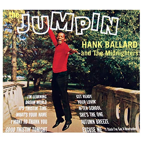 Album cover for Hank Ballard and The Midnighters’ “Jumpin’ Hank Ballard.”