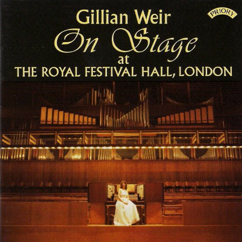 CD cover for "On Stage At The Royal Festival Hall" with organ pipes.