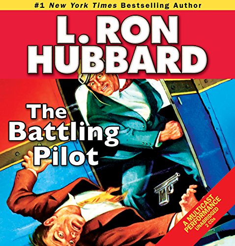Red cover with illustration of a pilot fighting a man with a gun.