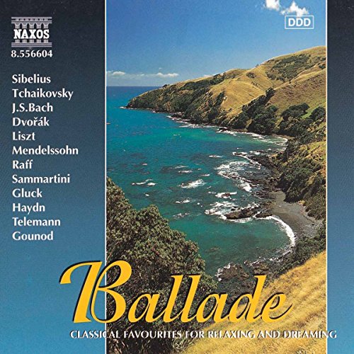 CD cover for "Ballade" featuring a coastal landscape and composer names.