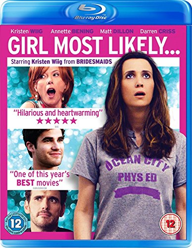 Girl Most Likely" Blu-ray cover featuring Kristen Wiig and Annette Bening.