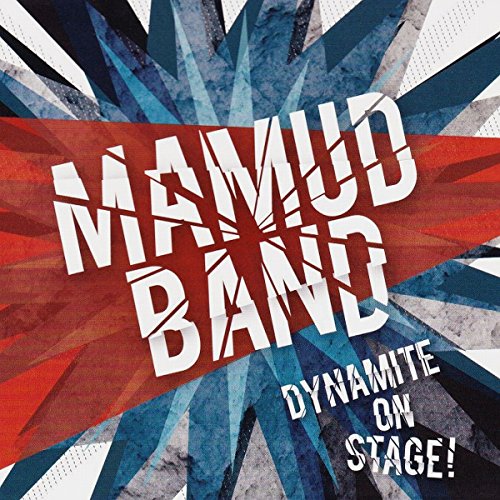 CD cover for Mamud Band’s “Dynamite On Stage!” with starburst design.