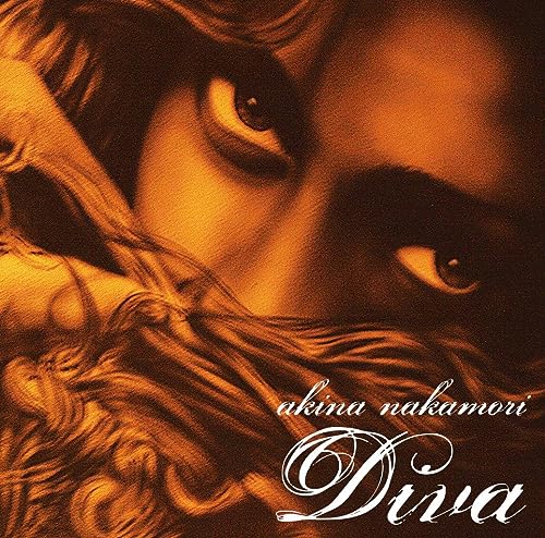 Close-up of Akina Nakamori’s face with the album title “Diva” below.