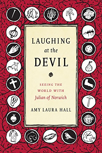 Book cover with title and author text surrounded by a border of small illustrations.
